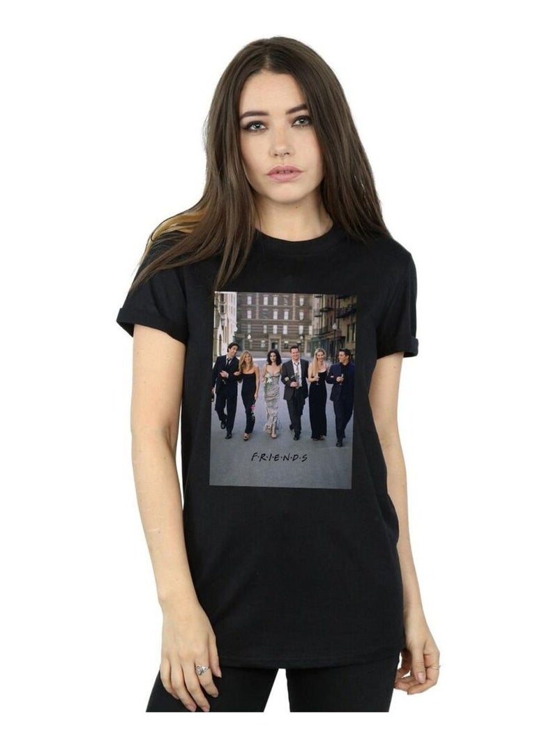 Friends - T-shirt Noir - Kiabi