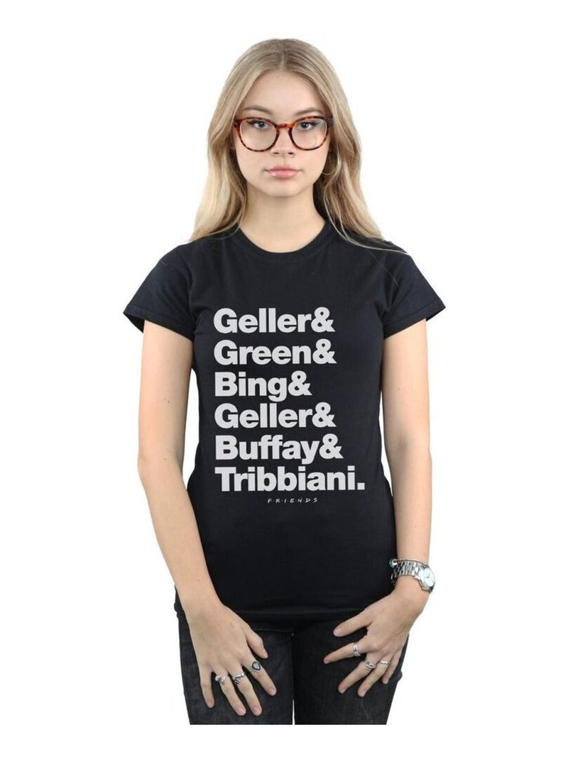 Friends - T-shirt Noir - Kiabi