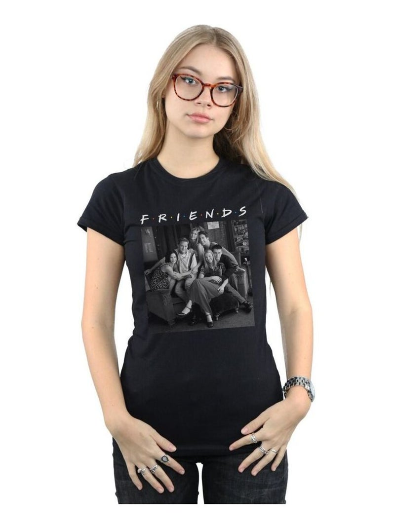 Friends - T-shirt Noir - Kiabi
