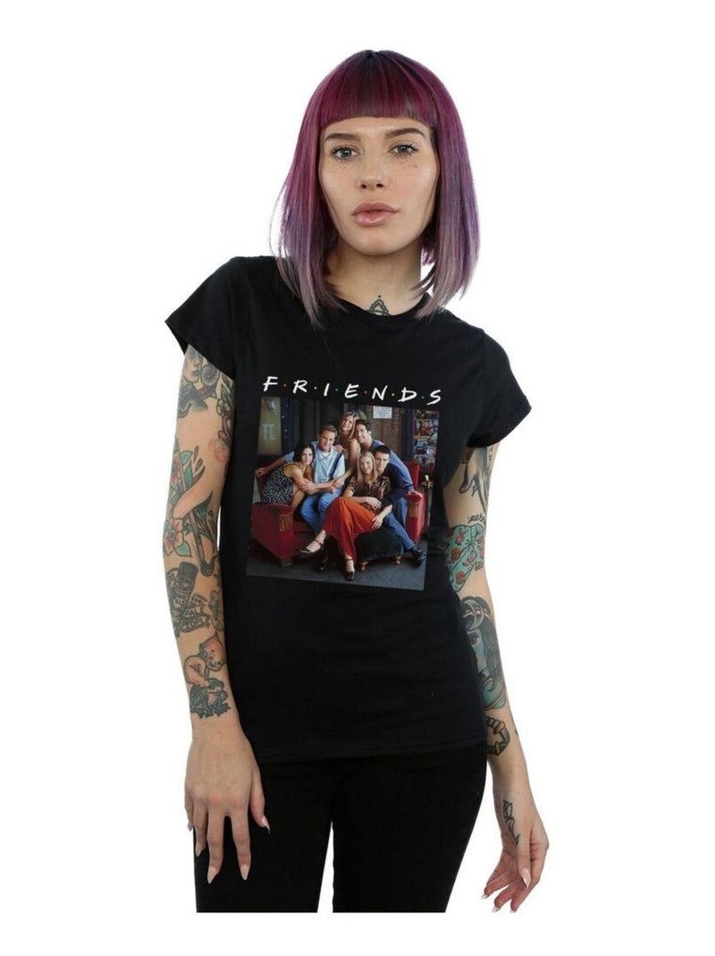 Friends - T-shirt Noir - Kiabi
