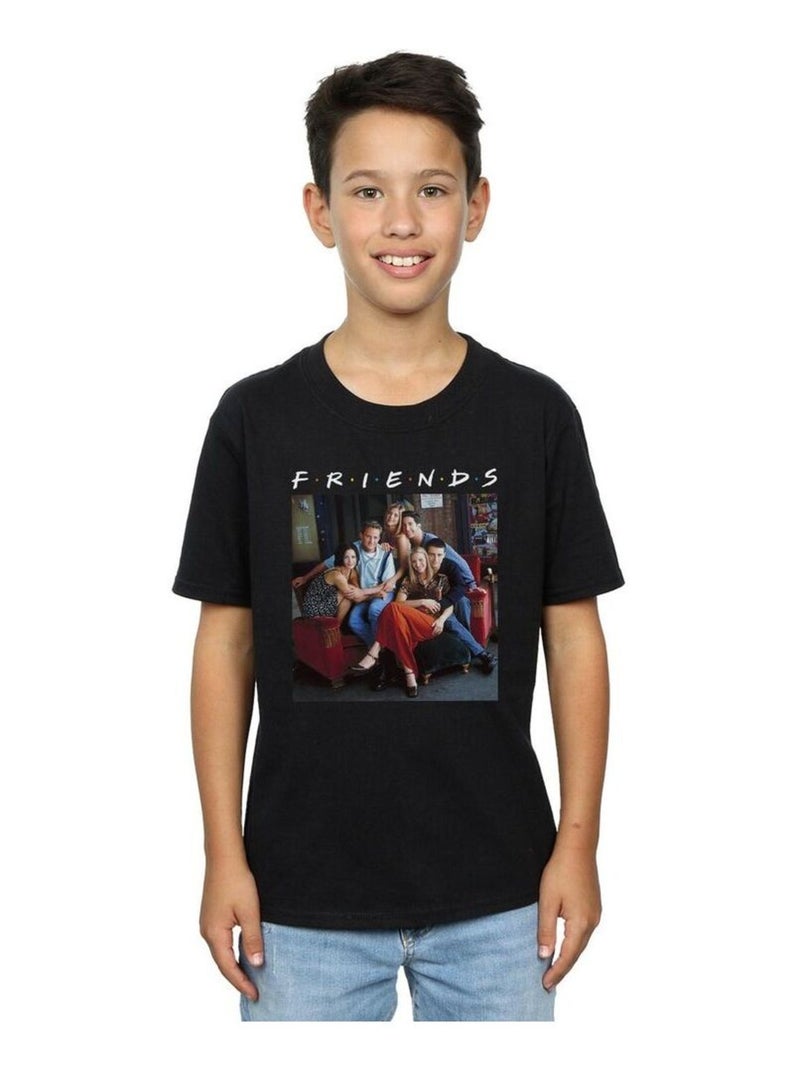 Friends - T-shirt Noir - Kiabi