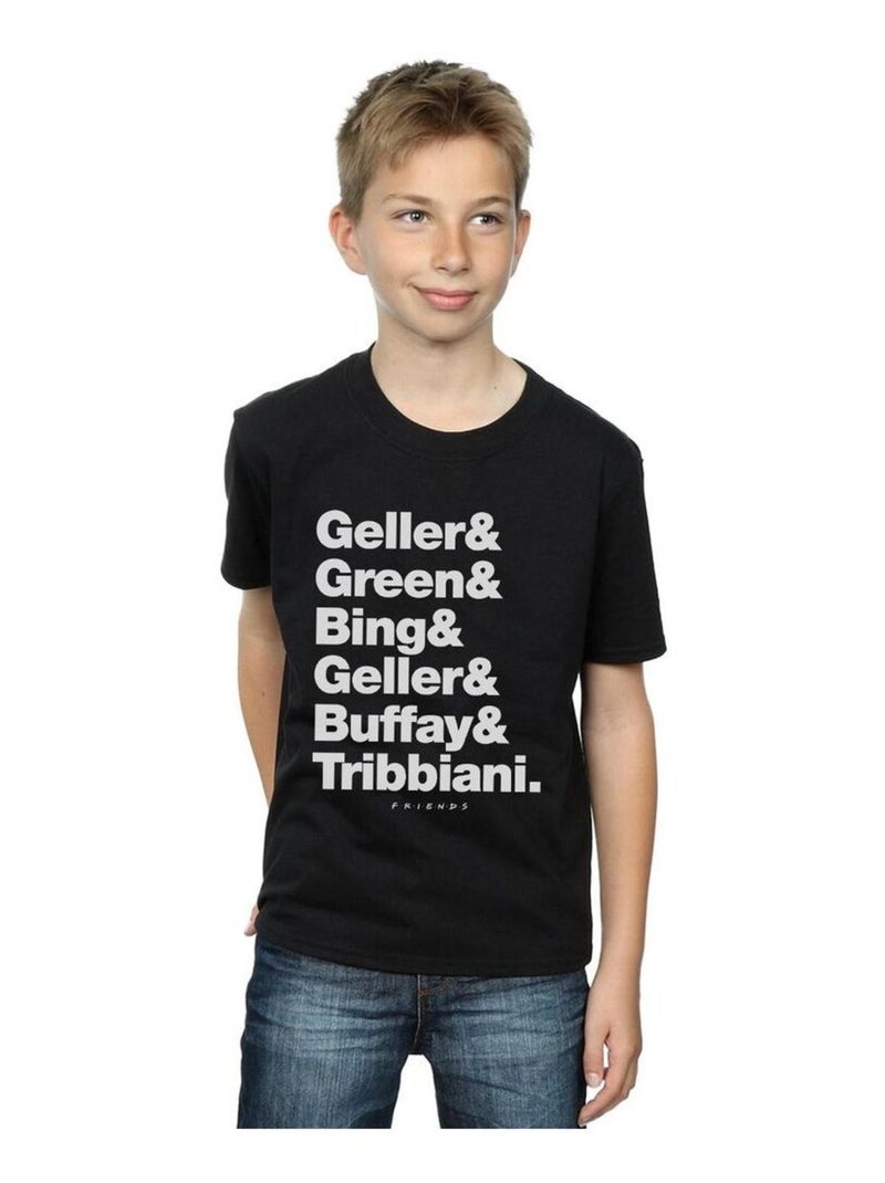 Friends - T-shirt Noir - Kiabi