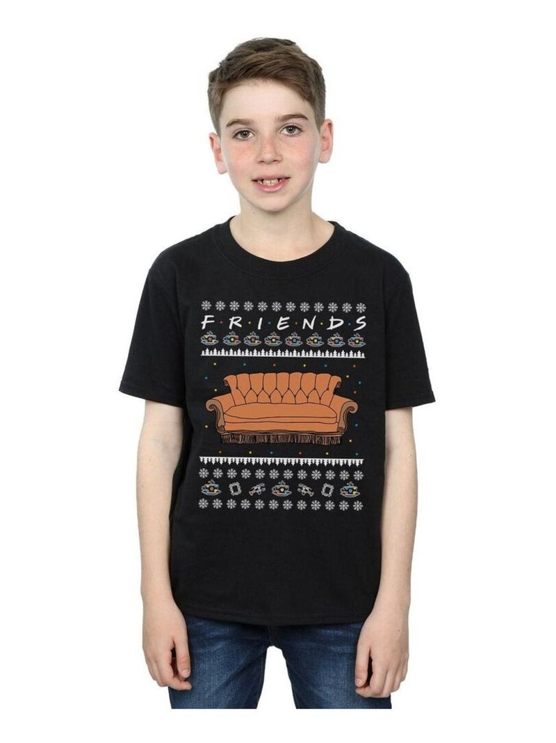 Friends - T-shirt Noir - Kiabi