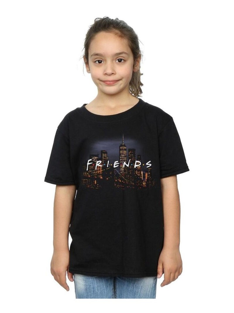 Friends - T-shirt Noir - Kiabi