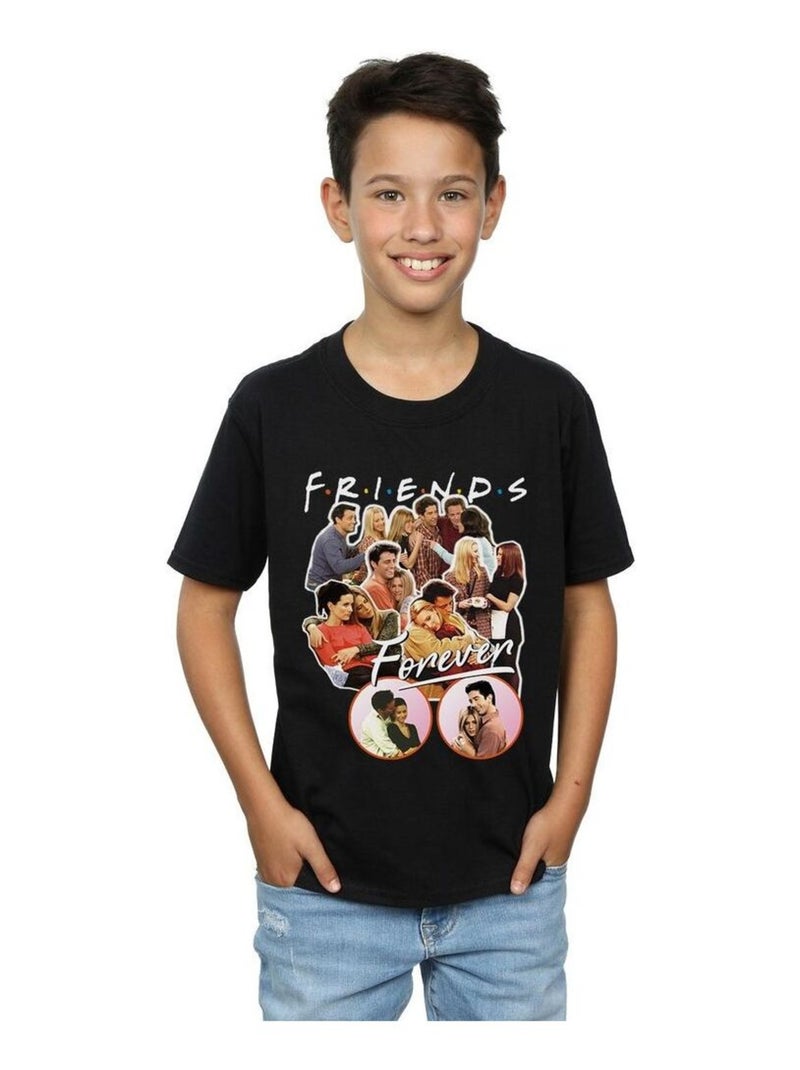 Friends - T-shirt Noir - Kiabi
