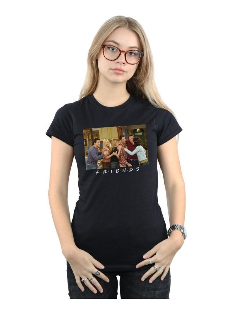 Friends - T-shirt Noir - Kiabi
