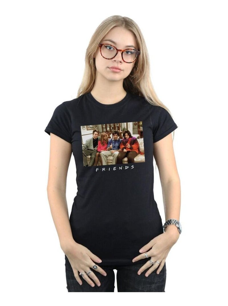 Friends - T-shirt Noir - Kiabi