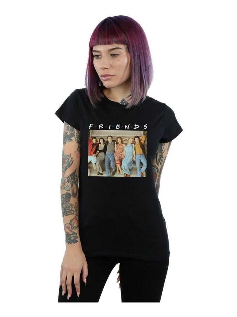 Friends - T-shirt Noir - Kiabi