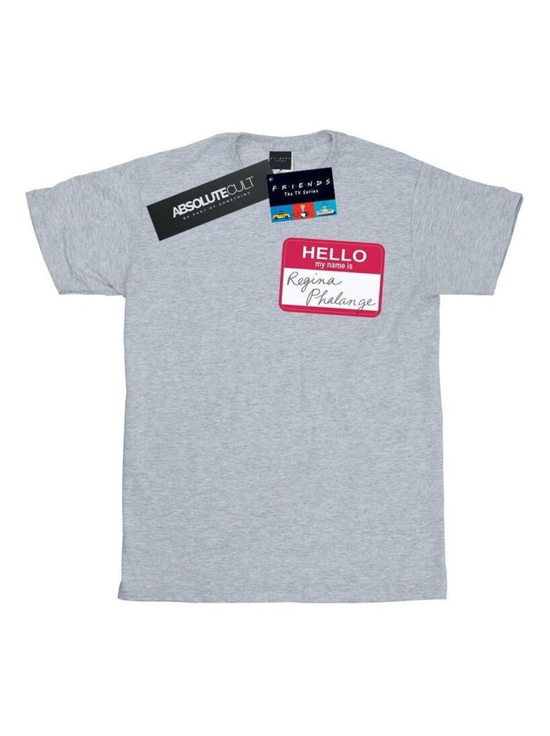 Friends - T-shirt REGINA PHALANGE Gris chiné - Kiabi