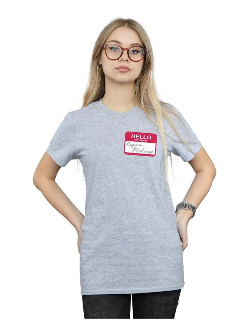 Friends - T-shirt REGINA PHALANGE Gris chiné - Kiabi