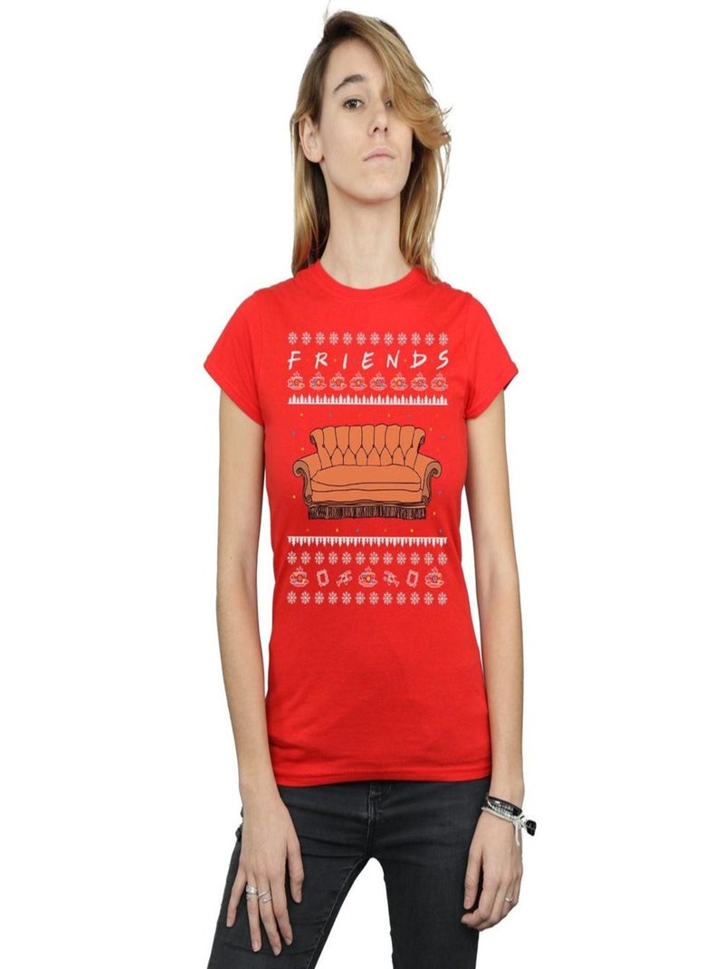 Friends - T-shirt Rouge - Kiabi
