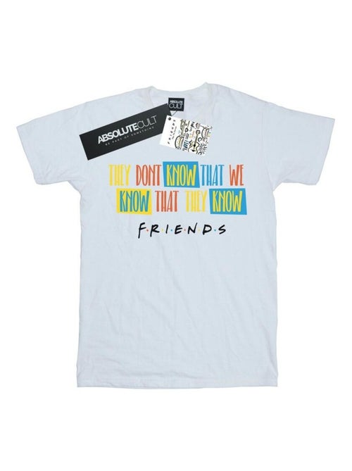 Friends - T-shirt THEY DON'T KNOW SCRIPT - Kiabi