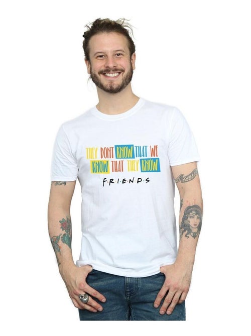 Friends - T-shirt THEY DON'T KNOW SCRIPT - Kiabi