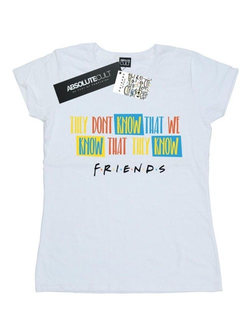 Friends - T-shirt THEY DON'T KNOW SCRIPT - Kiabi