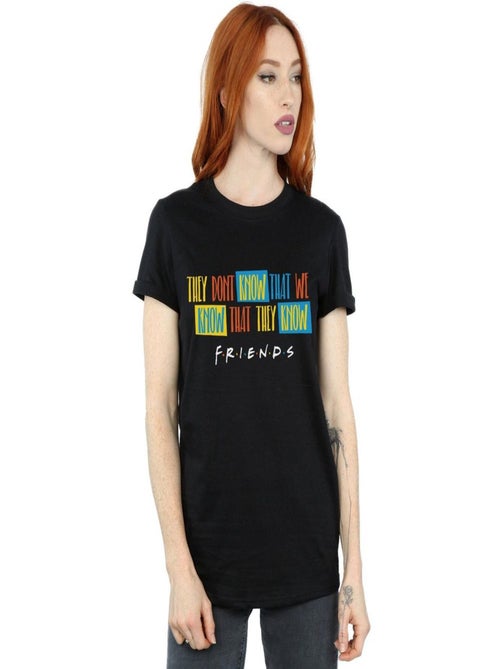 Friends - T-shirt THEY DON'T KNOW SCRIPT - Kiabi
