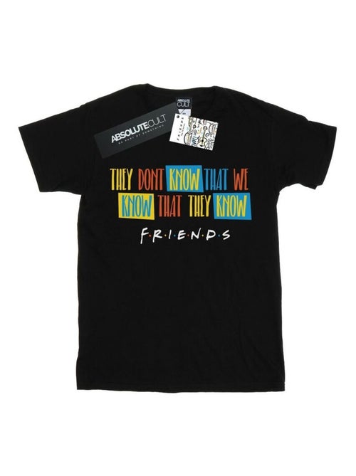 Friends - T-shirt THEY DON'T KNOW SCRIPT - Kiabi