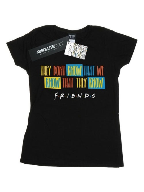 Friends - T-shirt THEY DON'T KNOW SCRIPT - Kiabi