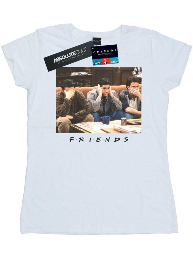 Friends - T-shirt THREE WISE GUYS Blanc - Kiabi