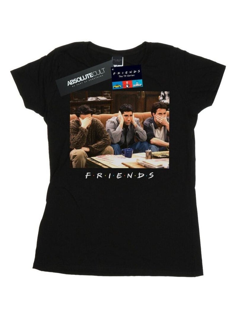 Friends - T-shirt THREE WISE GUYS Noir - Kiabi