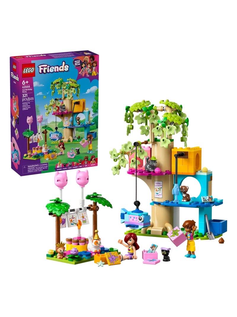 Friends La fête d'anniversaire et l'arbre à chats Multicolore - Kiabi