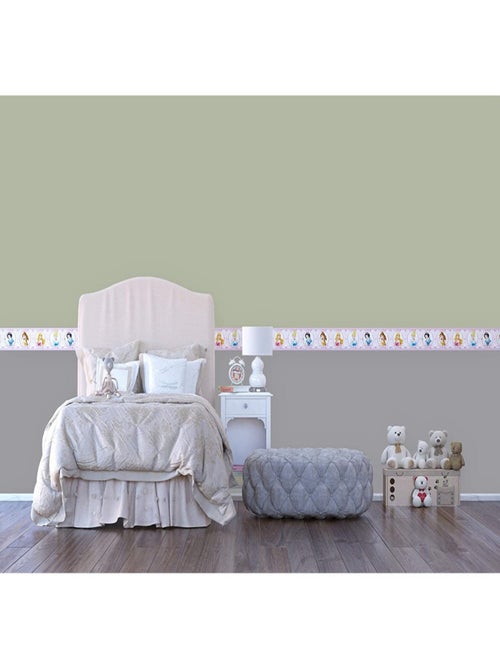 Frise 4 Princesses Disney La Belle au bois dormant, Cendrillon Blanche Neige, Belle - Kiabi