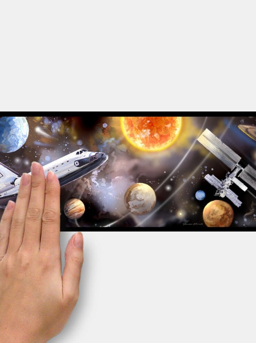 Frise adhésive - Espace Galaxy - Longueur 22,86 cm - Kiabi