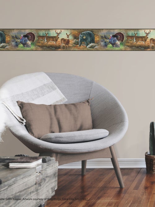 Frise adhésive - Savane - Longueur 22,86 cm - Kiabi