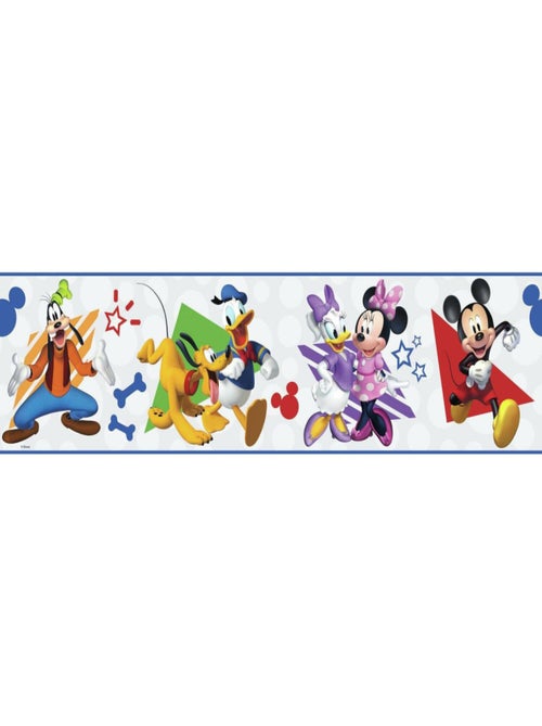 Frise adhésive Disney Mickey and Friends - 12,7 cm x 4.57 m - Kiabi