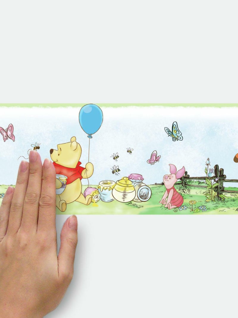 Frise adhésive Disney Winnie l'Ourson (the Pooh) - 12,7 cm x 4.57 m Blanc - Kiabi