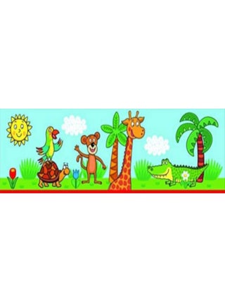 Frise Animaux de la Jungle 0.14x5m
