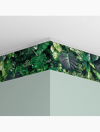 Frise auto-adhésive - jardin vertical 3d - 500x13,8 cm