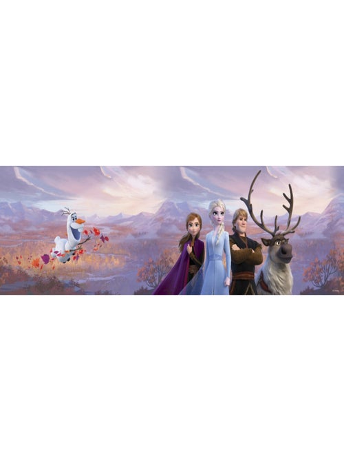 Frise auto-adhésive Disney - La Reine des Neiges 2 - modèle dans la forêt - 5 M x 14 CM - Kiabi