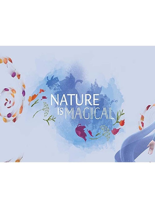 Frise auto-adhésive Disney - La Reine des Neiges 2 - modèle La Nature est Magique - 5 M x 14 CM - Kiabi