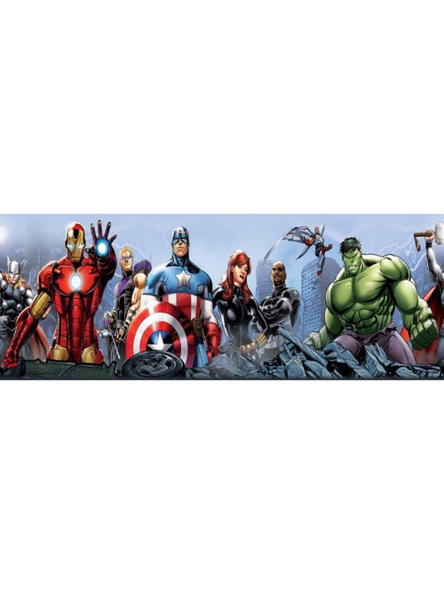 Frise auto-adhésive Disney Avengers 9 personnages Marvel 14CM X 5M - Kiabi