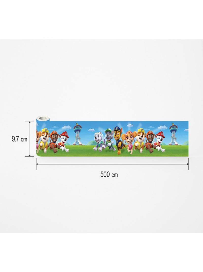 Frise auto-adhésive Pat'Patrouille - modèle En avant - 5 M x 10 CM Multicolore - Kiabi