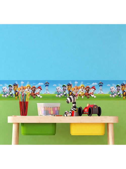 Frise auto-adhésive Pat'Patrouille - modèle En avant - 5 M x 14 CM - Kiabi