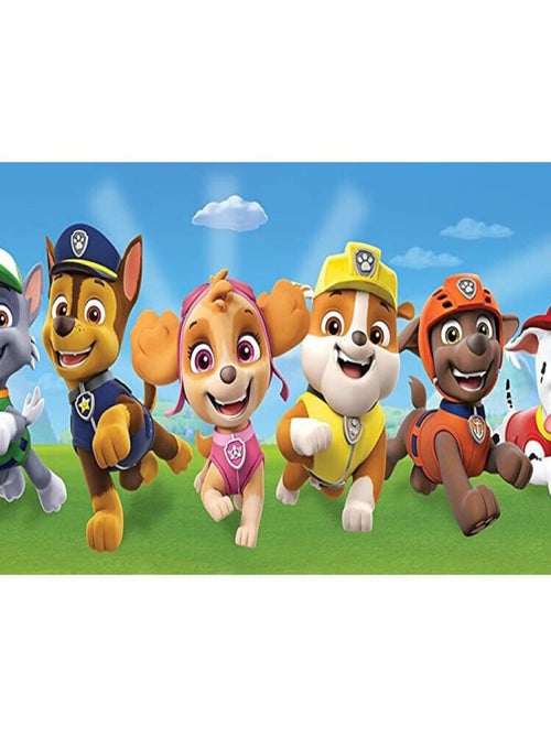 Frise auto-adhésive Pat'Patrouille - modèle En avant - 5 M x 14 CM - Kiabi