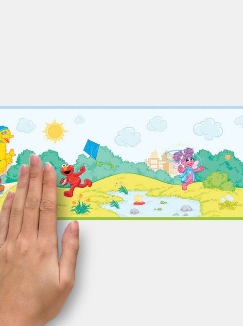Frise auto-adhésive Sesame Street - 22.86 cm x 4.57 m - Kiabi