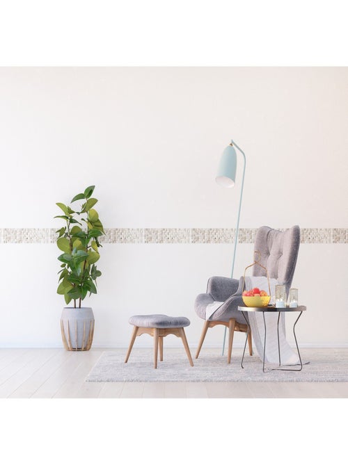 Frise auto-collante 3D Creative - 1 rouleau de 14 cm x 500 cm - Kiabi