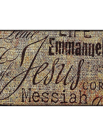 Frise auto-collante Canvas - 1 rouleau de 14 cm x 500 cm