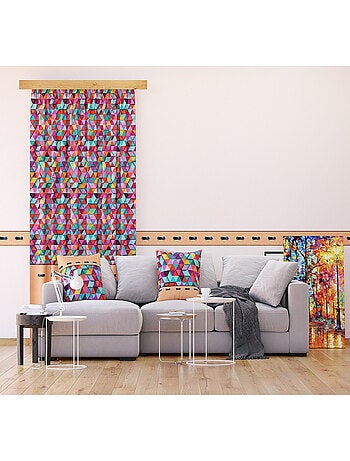 Frise auto-collante Ceinture marron - 1 rouleau de 14 cm x 500 cm