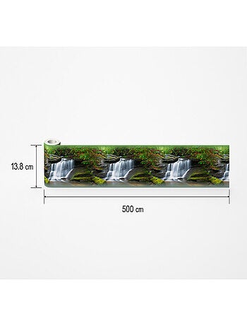 Frise auto-collante Chutes d'eau et cascades - 1 rouleau