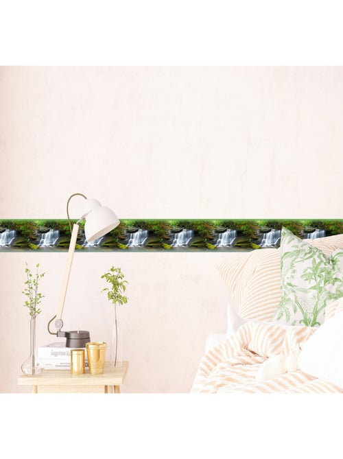 Frise auto-collante Chutes d'eau et cascades - 1 rouleau - Kiabi