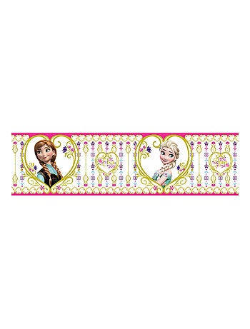 Frise auto-collante Disney reine des neige Elsa et Anna