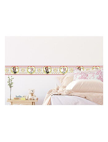 Frise auto-collante Disney reine des neige Elsa et Anna