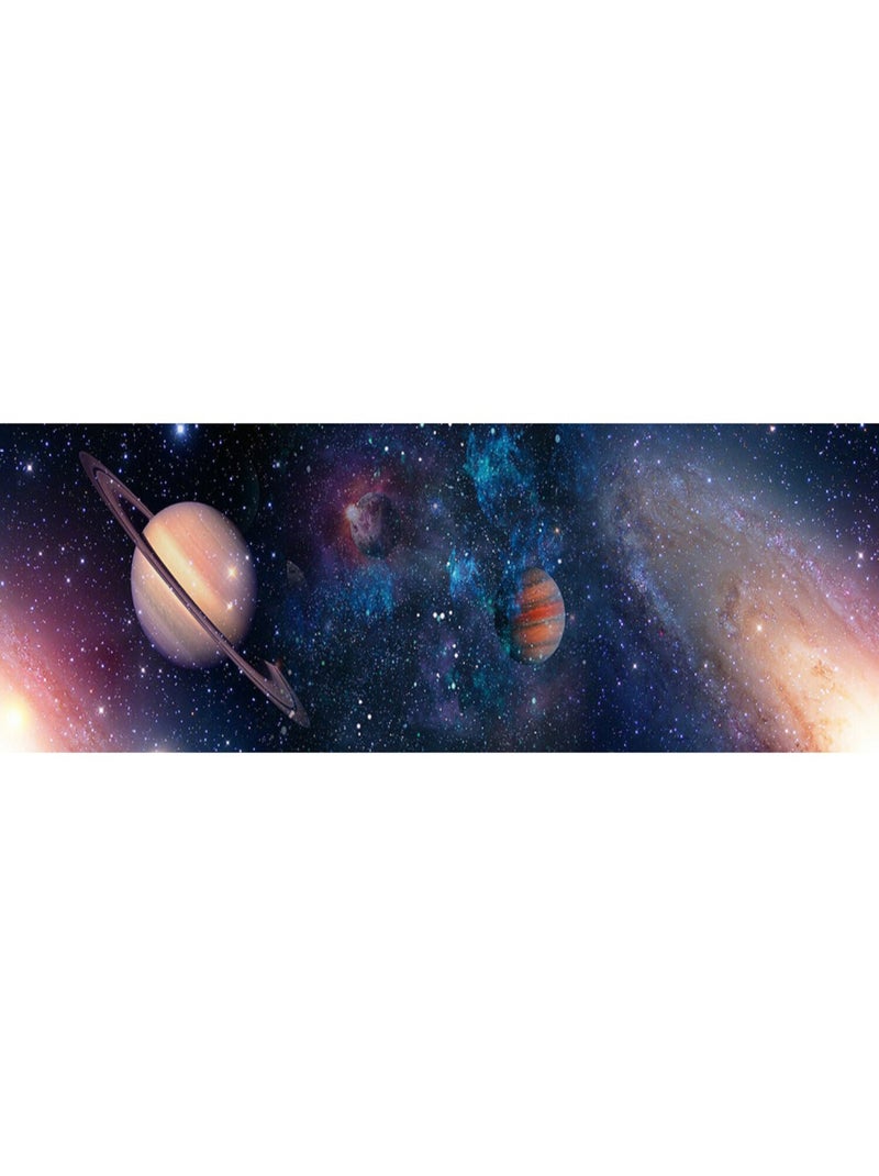 Frise auto-collante Espace planètes et systèmes solaire - 1 rouleau Multicolore - Kiabi