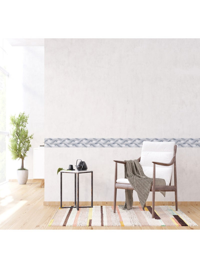 Frise auto-collante formes style tresses - moulure en platre Multicolore - Kiabi