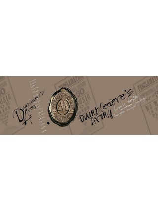 Frise auto-collante Harry potter signature Dumbledore's Army