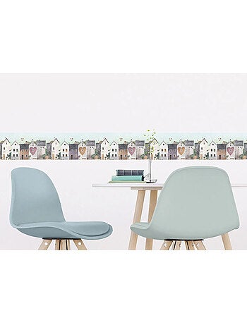 Frise auto-collante jolie quartier