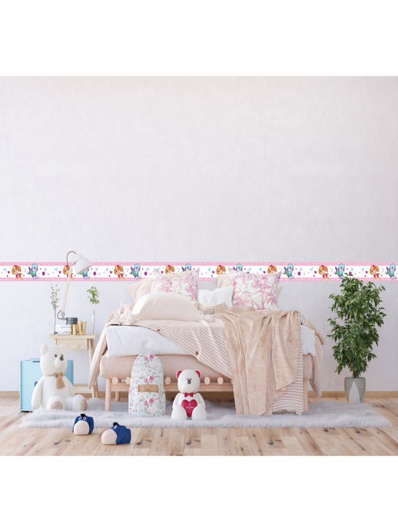 Frise auto-collante Pat'Patrouille Stella et Everest Multicolore - Kiabi